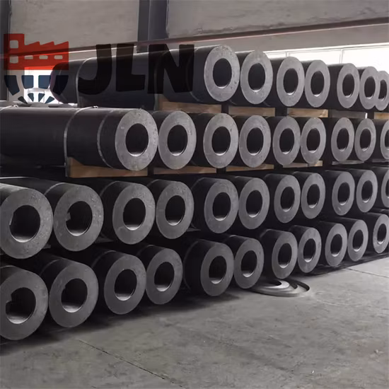 Electrodo de grafito de venta caliente utilizado para derretir chatarra, cobre y planta de acero