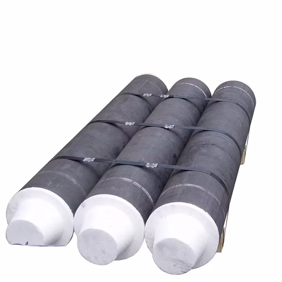 Electrodo de grafito Eaf Lf UHP para fundir cobre